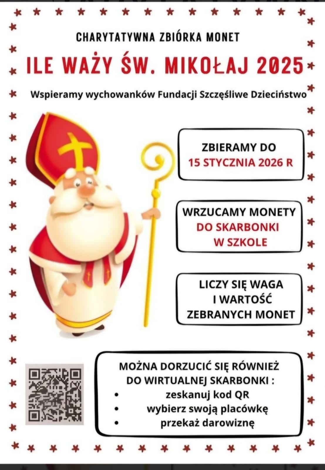 Charytatywna zbiórka monet