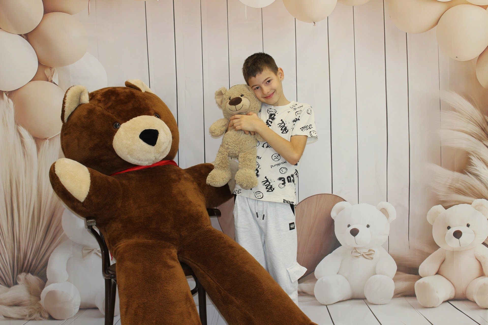 Sesja fotograficzna z Misiem